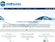 Tablet Screenshot of ingesagua.com